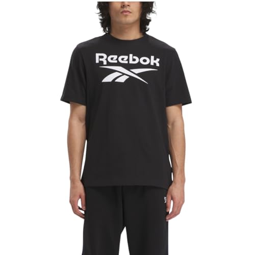 Reebok Herren Id-Big Logo T-Shirt, Black, XS von Reebok