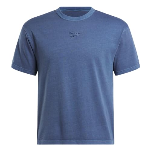 Reebok Herren Id Energy-Ree-Washed T-Shirt, UNIBLU, M von Reebok