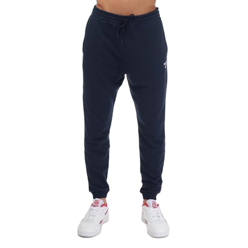 Reebok Herren Identity Linkes Bein Trainingshose, Vector Navy, 34-37 von Reebok