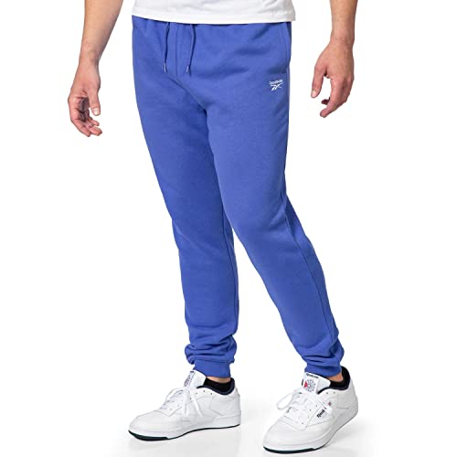 Reebok Identity Fleece-Jogginghose für Herren, Jogginghose mit Taschen, Herren-Jogginghose, Vector Blue, X-Groß von Reebok