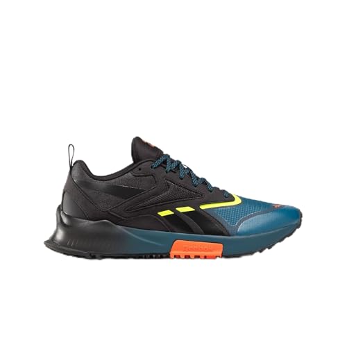 Reebok Herren Lavante Trail 2 Laufschuhe, Black Escapeblue Digital Lime, 48.5 EU von Reebok