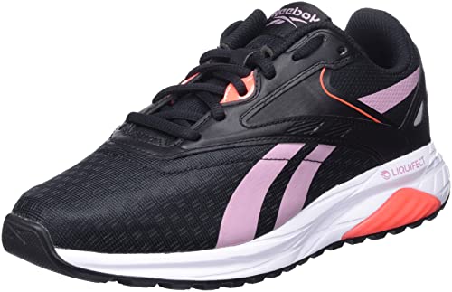 Reebok Herren Liquifect 90 2 Sneaker, Core Black/Infused Lilac/Orange Flare, 40 EU von Reebok