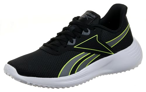 Reebok Herren Lite 3 Sneaker, Core Black Pure Grey 90 cm Weiß, 42.5 EU von Reebok