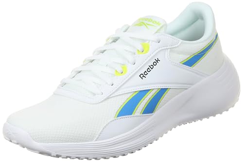 Reebok Herren LITE 4 Sneaker,White Kineticblue Acid Yellow,45.5 EU Reebok Herren LITE 4 Sneaker,White Kineticblue Acid Yellow,45.5 EU von Reebok