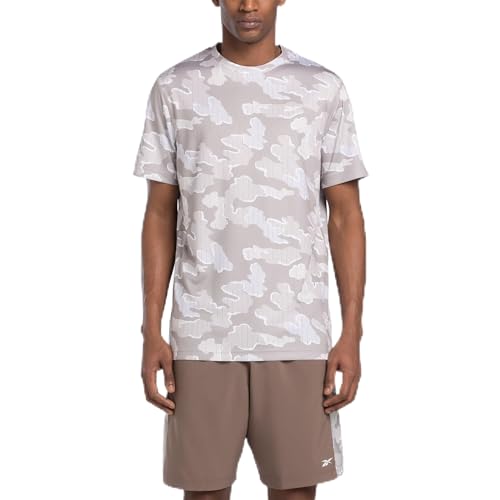 Reebok Herren Modern Camo T-Shirt, Asche, M von Reebok