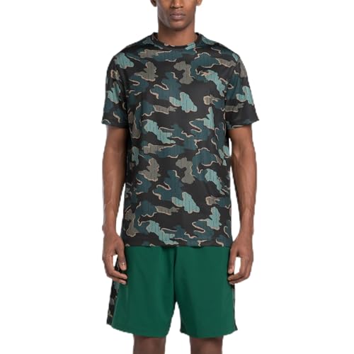 Reebok Herren Modern Camo T-Shirt, Schwarz/Armgrn, XXXL von Reebok