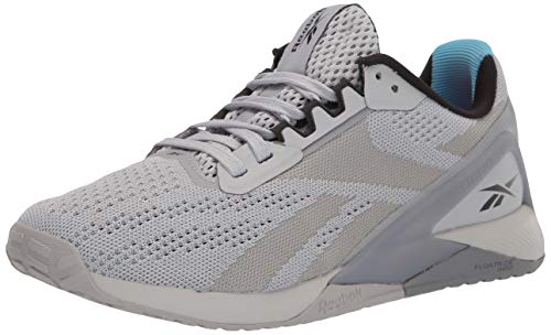 Reebok Herren Nano X1 Crosstrainer, Pure Grey/Radiant Aqua, 42 EU von Reebok