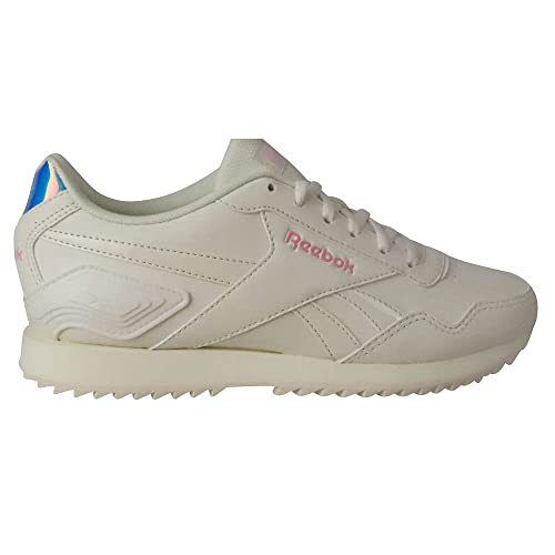 Reebok Herren Royal Glide Ripple Clip 2 Sneaker, Classic White Pink Glow Classic White, 39 EU von Reebok