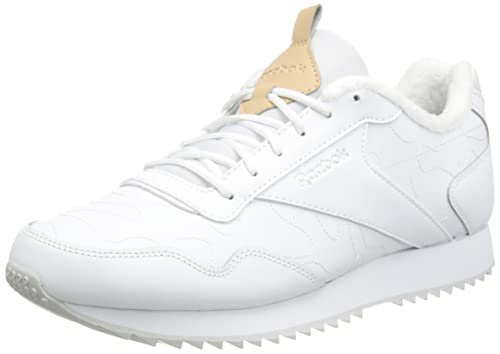 Reebok Damen ROYAL Glide Ripple Sneaker, FTWR White/Classic White/Sahara, 39 EU von Reebok