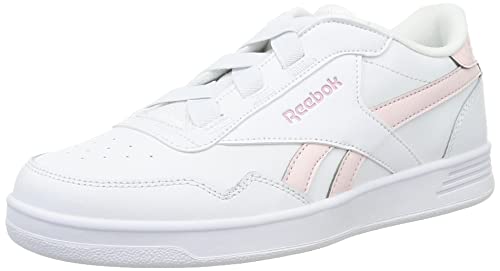 Reebok Herren ROYAL TECHQUE T Elastic Sneaker, White/Porcelain Pink/Infused Lilac, 38 EU von Reebok