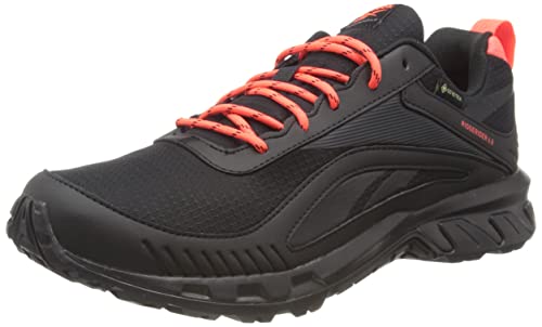 Reebok Herren Ridgerider 6 Gore-Tex Sneaker, Core Black/Pure Grey 8/Orange Flare, 40.5 EU von Reebok