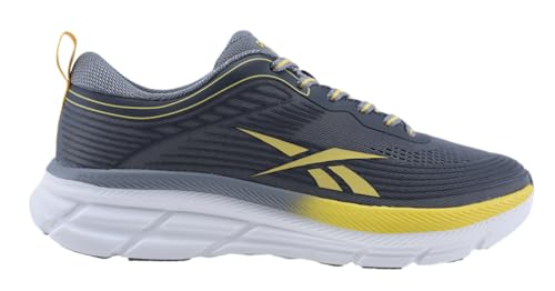 Reebok Herren Road Strider Sneaker, Dunkelgrau/Gelb, 40 EU von Reebok