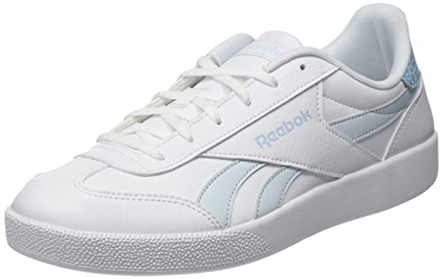 Reebok Herren Smash Edge S Sneaker, FTWR White/Glass Blue/Digital Blue, 37 EU von Reebok