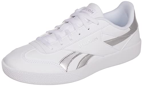 Reebok Herren Smash Edge S Sneaker, FTWR White/Silver Met./FTWR White, 38.5 EU von Reebok