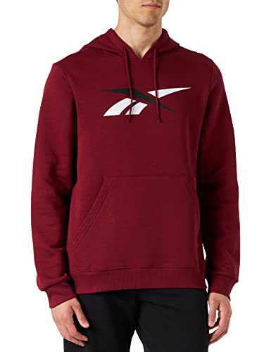 Reebok Herren Training Essentials Vector Sweatshirt, Klassisches Burgunderrot, S von Reebok