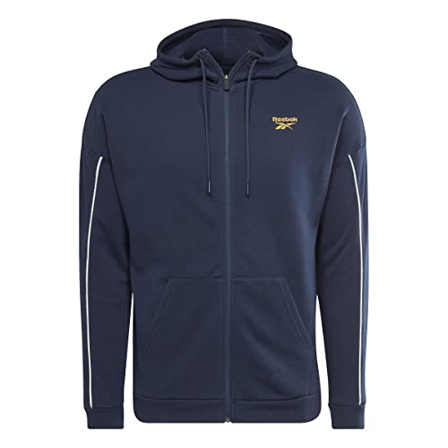 Reebok Herren Wor Piping Fz Jacken, Vector Navy, L von Reebok