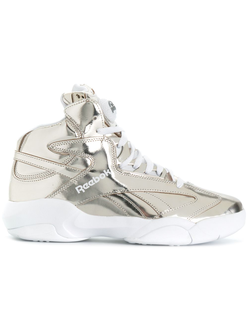 Reebok High-Top-Sneakers im Metallic-Look von Reebok