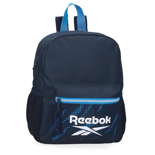 Reebok Jhon Rucksack für Spaziergänge, blau, 27 x 32 x 10 cm, Polyester, 8,64 l von Joumma Bags, blau, Wanderrucksack von Reebok