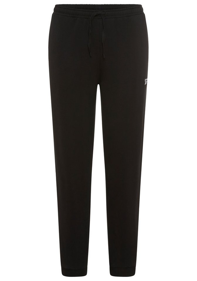 Reebok Jogginghose ID SMALL LOGO FRENCH TERRY PANT (1-tlg) für Sport und Freizeit, aus Baumwolle, mit Kordelverschluss von Reebok