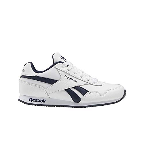 Reebok Jungen ROYAL CLJOG 3.0 Laufschuhe, white/collegiate navy/white, 38 EU von Reebok