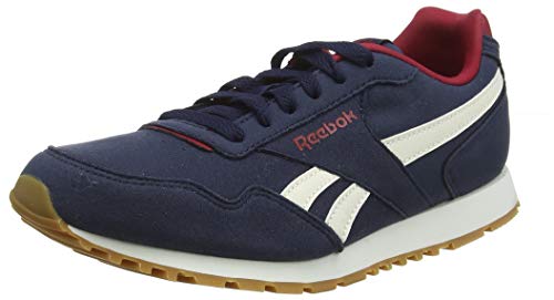 Reebok Jungen Royal Glide Suede Fitnessschuhe, Mehrfarbig (Collegiate Navy/Cranberry Red/Chalk/Gum 000) von Reebok