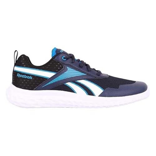 Reebok Jungen Rush Runner 5.0 Sneaker, Vectornavy Engineeredaqua White, 24 EU von Reebok