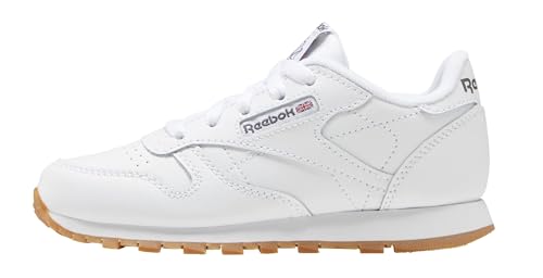 Reebok Classic Leather Laufschuhe, White/Gum/INT, 30 EU von Reebok