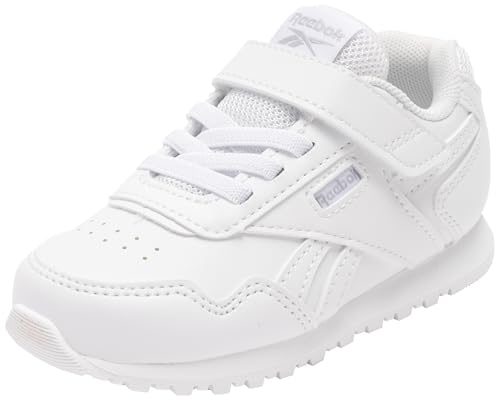 Reebok Jungen Unisex Kinder Glide Elastic & TOP Strap Sneaker, FTWWHT/CDGRY2/FTWWHT, 23.5 EU Reebok Jungen Unisex Kinder Glide Elastic & TOP Strap Sneaker, FTWWHT/CDGRY2/FTWWHT, 23.5 EU von Reebok