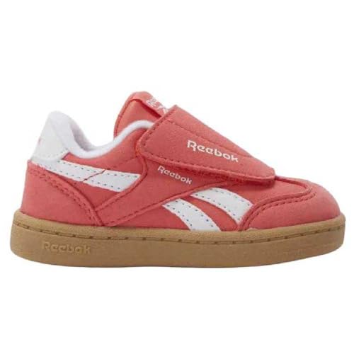 Reebok Jungen Unisex Kinder Smash Edge Hook & Loop Sneaker, SUNSETCORAL/ELECTRICAMBER/RGUM1, 26 EU von Reebok