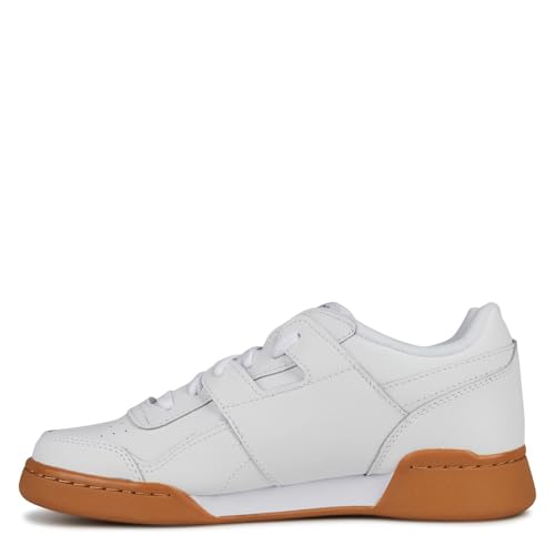 Reebok Jungen Workout Plus Fitnessschuhe, White Carbon Classic Red Reebok Royal Gum, 37.5 EU von Reebok