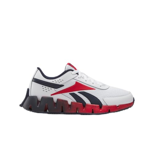 Reebok Jungen Zig Dynamica 2.0 Sneaker, Moon Vectorred Vectornavy, 36.5 EU von Reebok