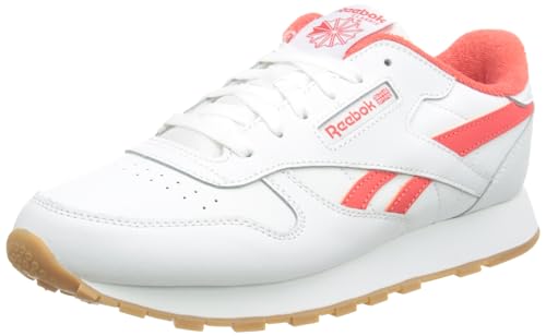 Reebok Unisex Kinder Klassisches Leder Sneaker Niedrig, Ftwr White Cherry Reebok Lee 7, 34.5 EU von Reebok