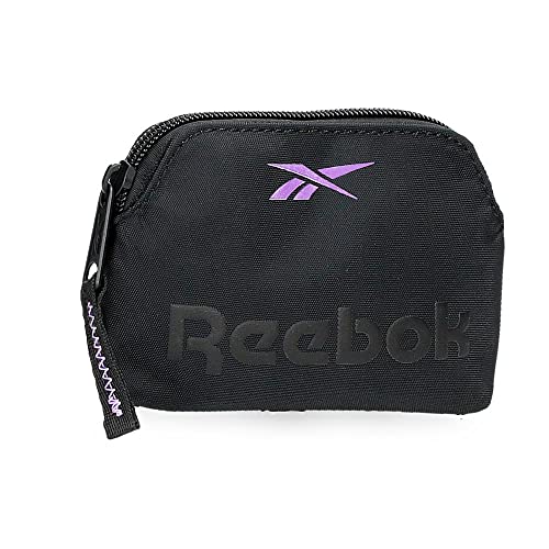 Reebok Linden Geldbörse Schwarz 12x8x2 cm Polyester von Reebok