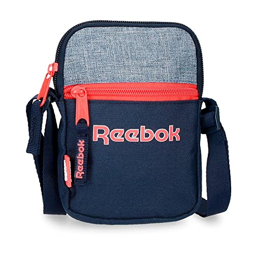 Reebok Lucia Kleine Umhängetasche Blau 12x17x2,5 cm Polyester von Reebok