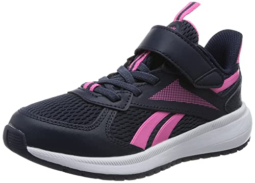 Reebok Mädchen Road Supreme 4.0 Alt Sneaker, Vector Navy Atomic Pink Footwear White, 32.5 EU von Reebok