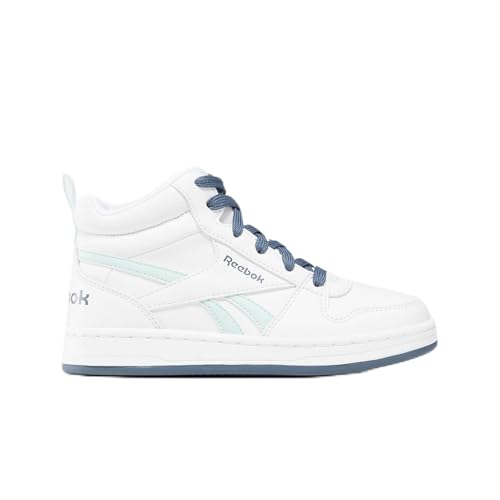 Reebok Mädchen Royal Prime Mid 2.0 Sneaker,Ftwwht Mist Eacobl,38.5 EU von Reebok