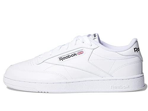 Reebok Men's Club C Sneaker, White/Black, 11.5 von Reebok