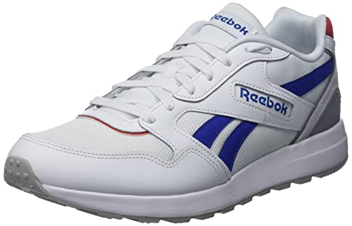 Reebok Men's GL1000 Sneaker, FTWR White/Vector Blue/Vector red, 39 2/3 EU von Reebok