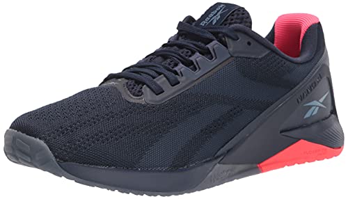 Reebok Men's Nano X1 Cross Trainer, Vector Navy/Neon Cherry, 12.5 von Reebok