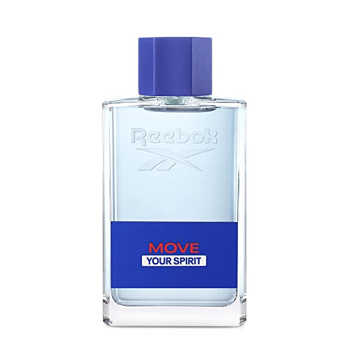 Reebok Move Your Spirit Parfüm Mann Eau de Parfum 100ml mit Dampfer Duft Männer, Marine und Frisch Köln Mann Geschenk von Reebok