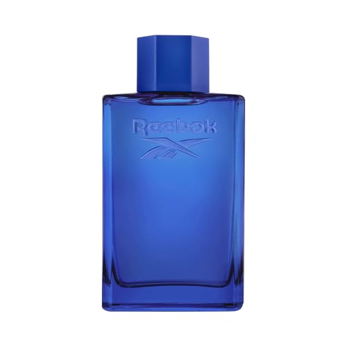 Reebok Move Your Spirit Parfüm Herren Eau de Toilette 100ml mit Verdampfer Herren Duft, Dunkelblau und Frisch Wasser Köln Mann Geschenk Für Männer von Reebok