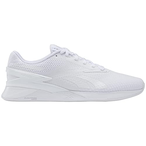 Reebok Unisex's Nano X3 Training Shoes, weiß/kaltgrau, 9.5 Women/8 Men von Reebok