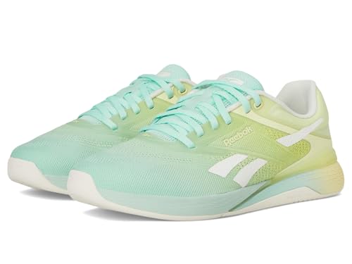 Reebok Nano X5 Damen-Sneaker, Glitch Aqua/Yellow Haze/Chalk, 35 EU Reebok Nano X5 Damen-Sneaker, Glitch Aqua/Yellow Haze/Chalk, 35 EU von Reebok