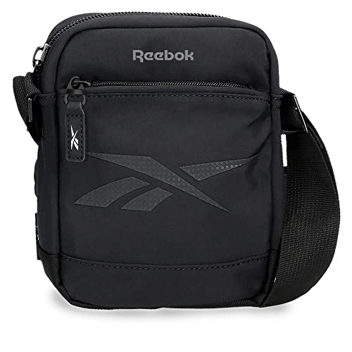 Reebok Newport kleine Umhängetasche schwarz 15x19,5x6 cm Polyester von Reebok