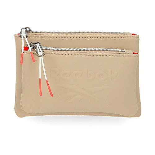 Reebok Noah Purse Kulturbeutel Beige 17x9x2 cm Polyester von Reebok