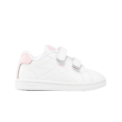 Reebok RBK ROYAL Complete CLN 2.0 2V Sneaker, FTWRWHITE/PINKGLOW/FTWRWHITE, 24 EU Reebok RBK ROYAL Complete CLN 2.0 2V Sneaker, FTWRWHITE/PINKGLOW/FTWRWHITE, 24 EU von Reebok