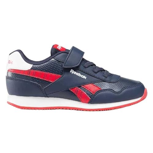 Reebok Jungen Royal Cl Jog 3.0 1v Sneaker, Vectornavy Vectorred White, 30.5 EU von Reebok