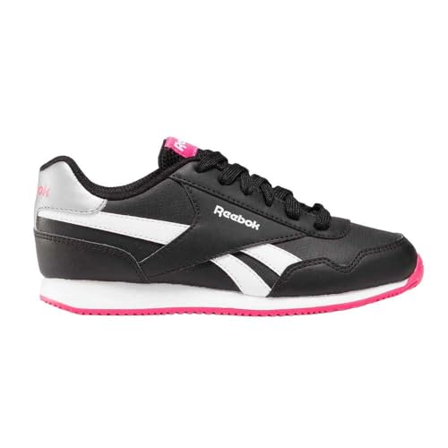 Reebok Mädchen Royal Cl Jog 3.0 Sneaker,Black Boldpink White,32.5 EU von Reebok
