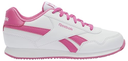 Reebok Mädchen Royal Cl Jog 3.0 Sneaker, Ftwrwhite Ftwrwhite Truepink, 38 EU von Reebok