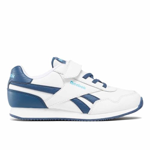 Reebok ROYAL CL Jog 3.0 1V Sneaker, FTWWHT/UNIBLU/BOLCYA, 21 EU von Reebok